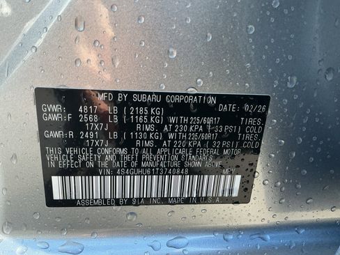 New 2026 Subaru Crosstrek 2.5i Wilderness AWD/4WD image 16
