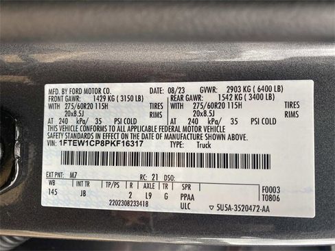 Used 2023 Ford F150 XL w/ STX Appearance Package image 22