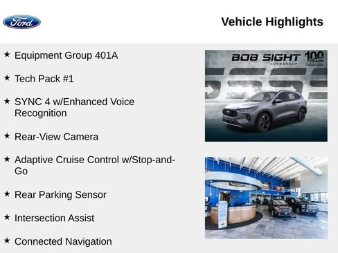 New 2026 Ford Escape ST-Line Select w/ Equipment Group 401A image 2