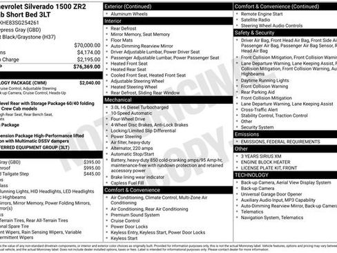 Used 2025 Chevrolet Silverado 1500 ZR2 w/ Technology Package image 39