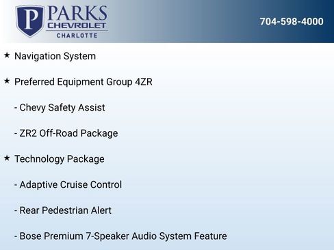 New 2025 Chevrolet Colorado ZR2 w/ Technology Package image 7