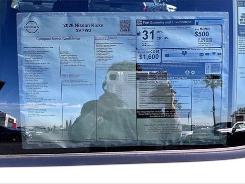 New 2026 Nissan Kicks SV image 12