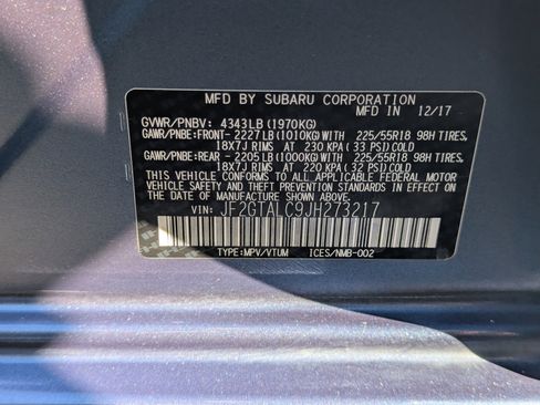 Used 2018 Subaru Crosstrek 2.0i Limited image 33