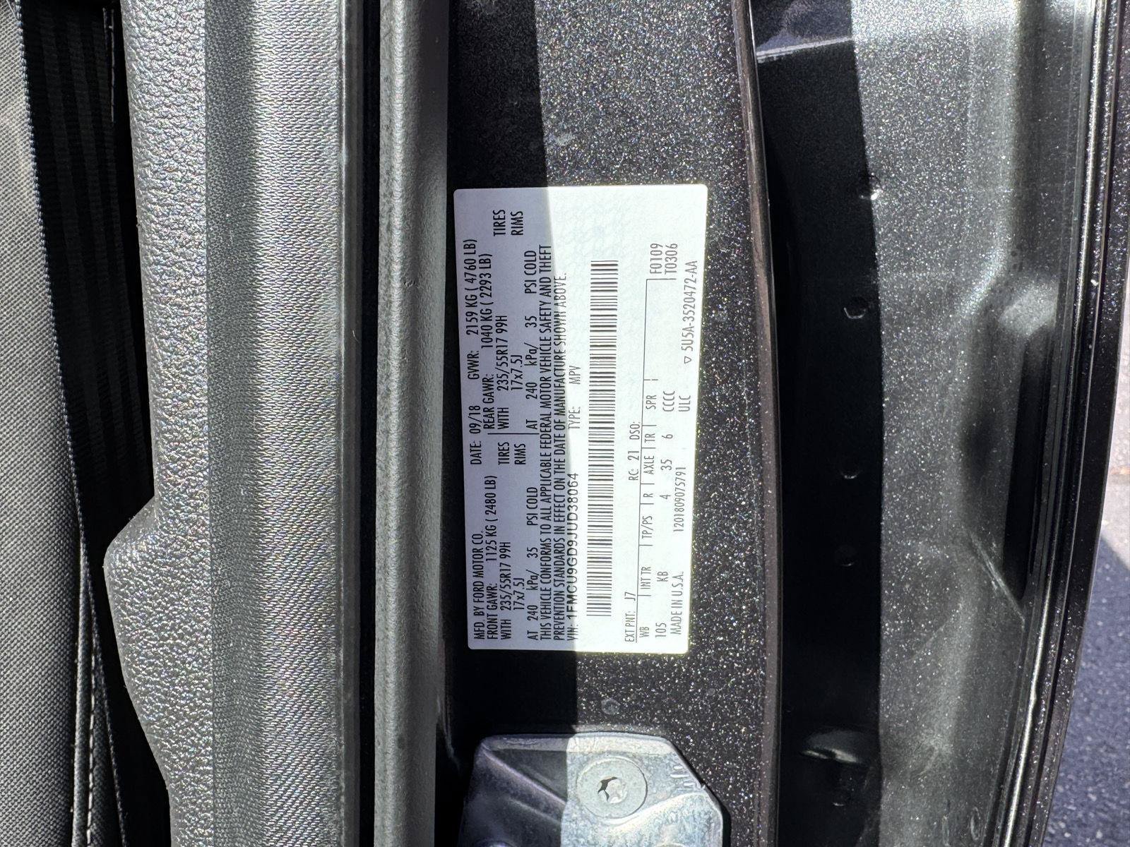 Used 2018 Ford Escape SE AWD/4WD image 30