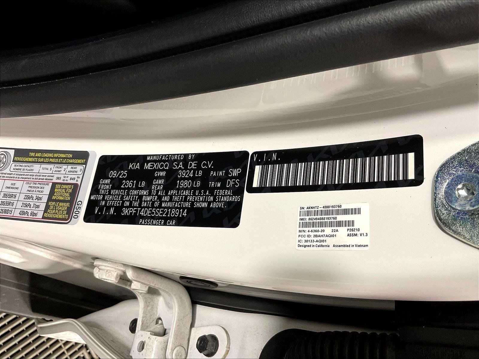 Certified 2025 Kia K4 FWD image 19