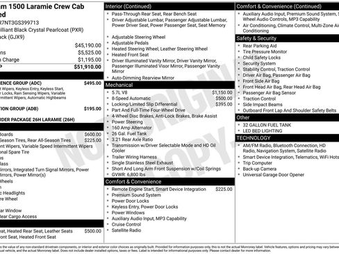 Used 2016 RAM 1500 Laramie w/ Convenience Group AWD/4WD image 21