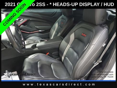 Used 2021 Chevrolet Camaro SS RWD image 6