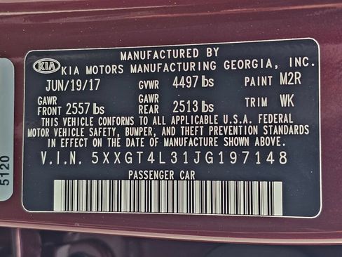 Used 2018 Kia Optima LX FWD image 30