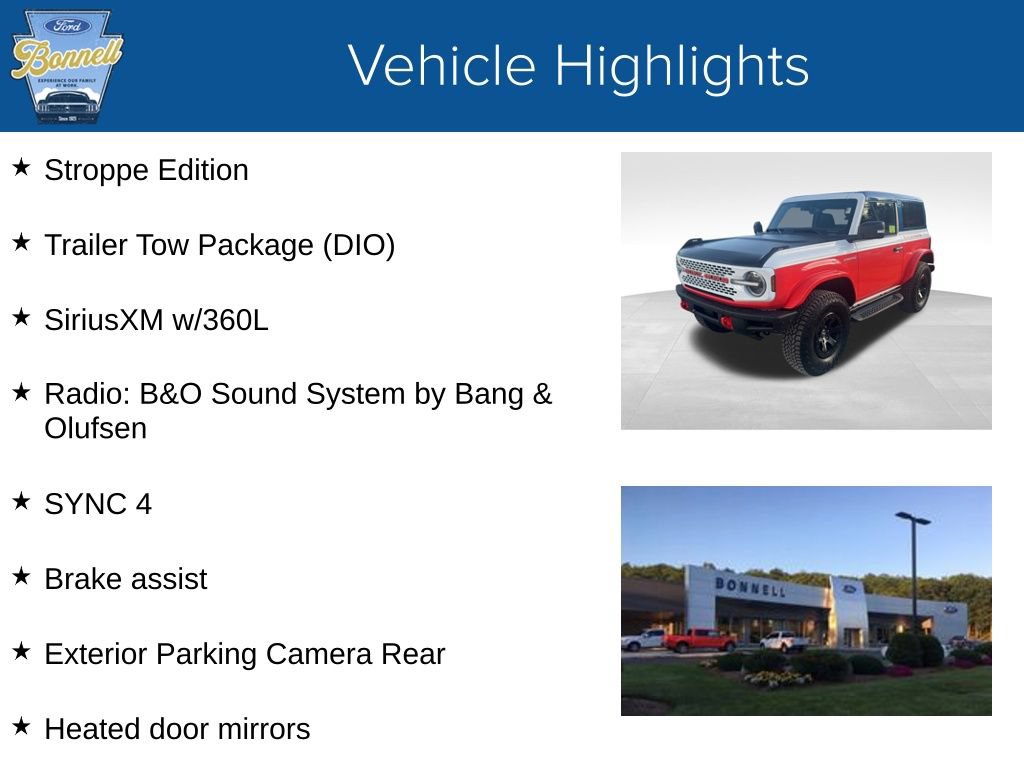 Used 2025 Ford Bronco Stroppe Edition AWD/4WD image 5