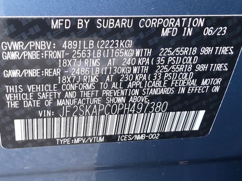 Used 2023 Subaru Forester Limited w/ Popular Package #2 image 35
