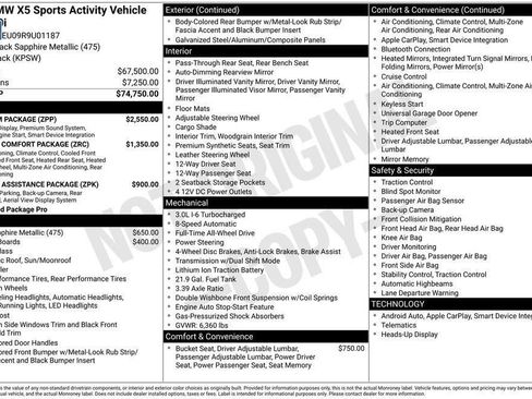 Used 2024 BMW X5 xDrive40i w/ Premium Package image 38