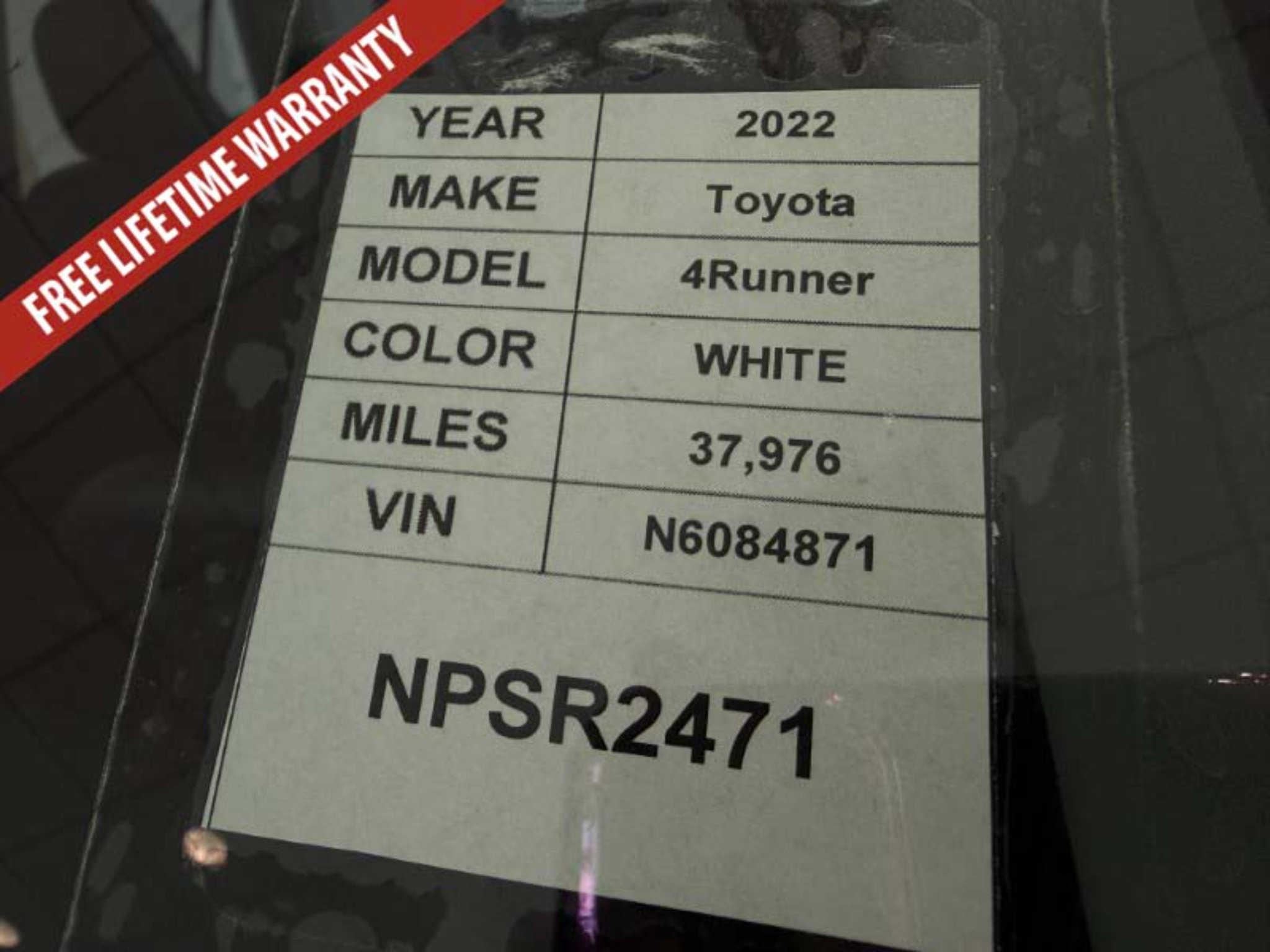 Used 2022 Toyota 4Runner Limited AWD/4WD image 43