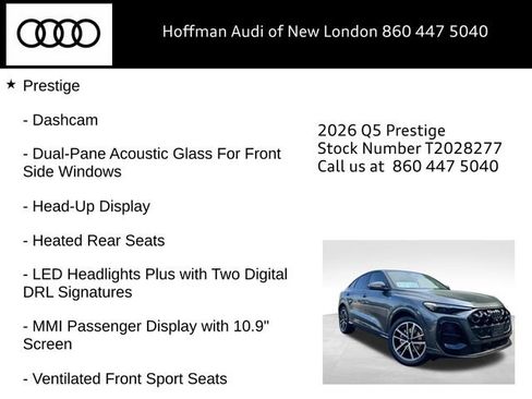 New 2026 Audi Q5 Prestige AWD/4WD image 12