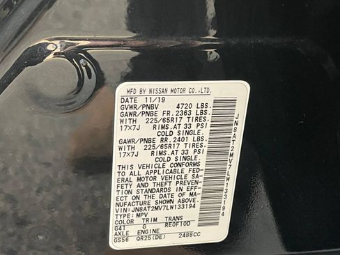 Used 2020 Nissan Rogue SV AWD/4WD image 38