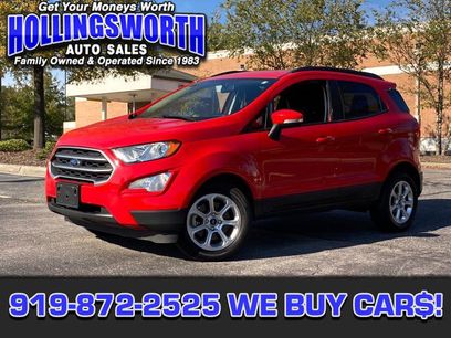 Used 2020 Ford EcoSport SE