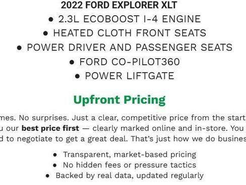 Certified 2022 Ford Explorer XLT image 2