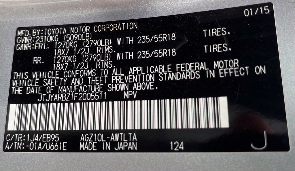 Used 2015 Lexus NX 200t F Sport w/ Navigation System Package FWD image 41