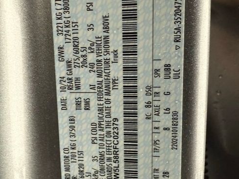 New 2024 Ford F150 Lariat w/ Equipment Group 502A High AWD/4WD image 41