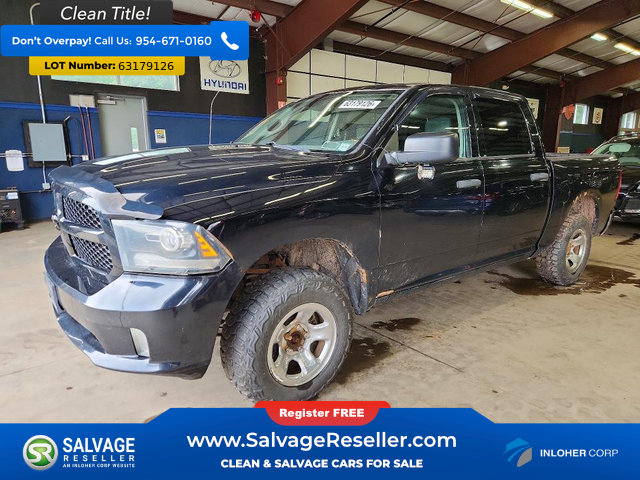 Used 2014 RAM 1500 Express w/ Black Ram 1500 Express Group AWD/4WD image 1