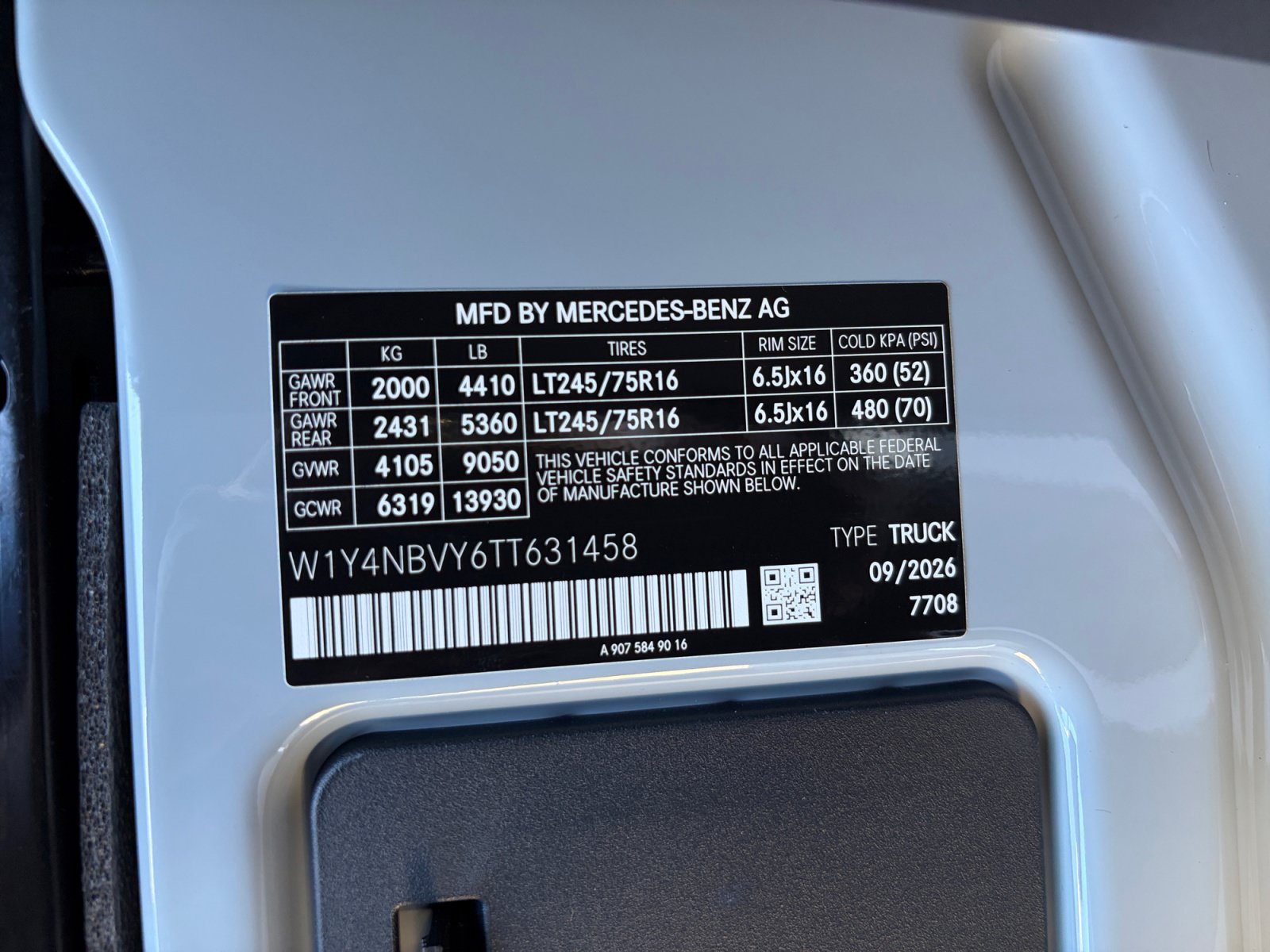 New 2026 Mercedes-Benz Sprinter 2500 image 25