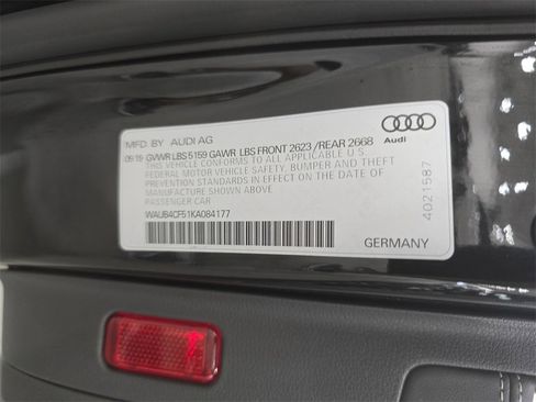 Used 2019 Audi S5 Premium Plus w/ Premium Plus image 33