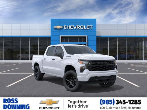 New 2026 Chevrolet Silverado 1500 Custom w/ LPO, Dark Essentials Package image 1