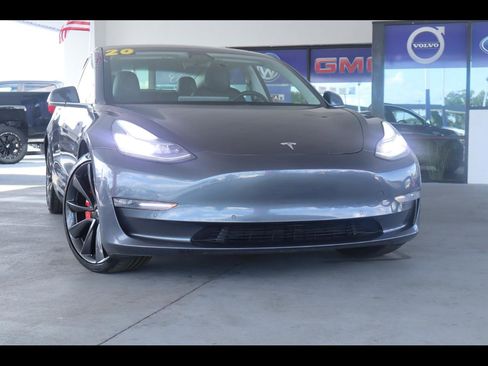 Used 2020 Tesla Model 3 Performance AWD/4WD image 1