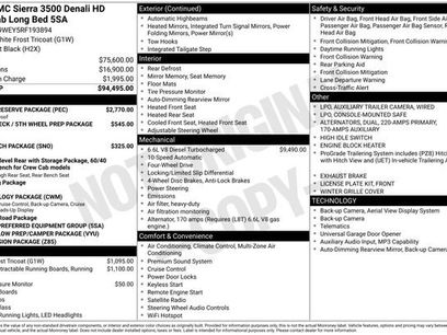 Used 2024 GMC Sierra 3500 Denali w/ Denali Reserve Package