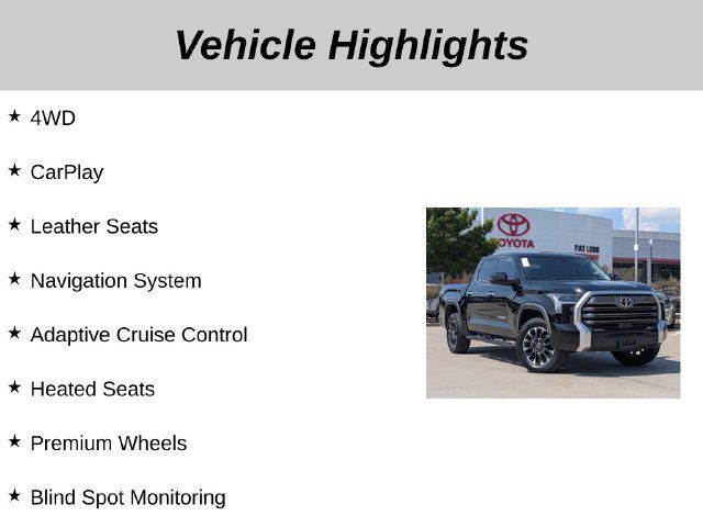 Used 2024 Toyota Tundra Limited AWD/4WD image 5