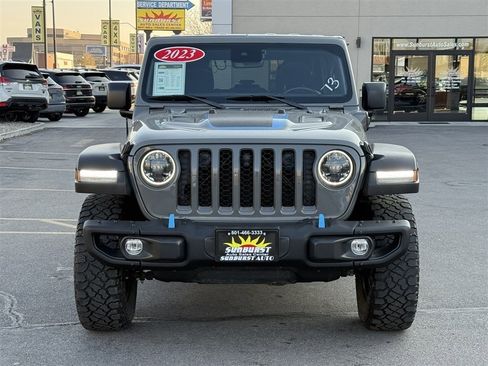 Used 2023 Jeep Wrangler Unlimited Rubicon 4xe w/ Steel Bumper Group image 2