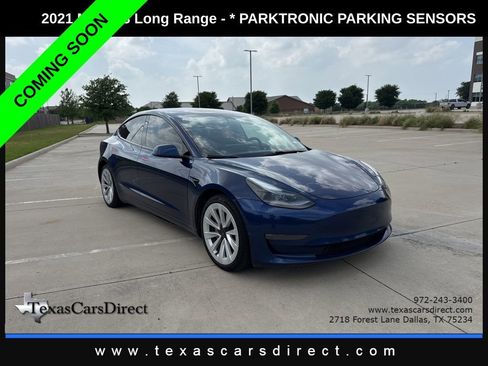 Used 2021 Tesla Model 3 Long Range AWD/4WD image 3