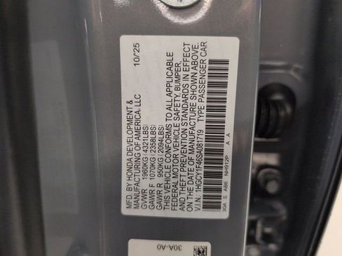 New 2025 Honda Accord SE image 37