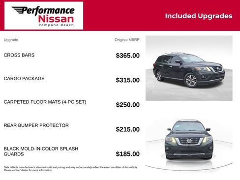Used 2019 Nissan Pathfinder SL w/ Cargo Package FWD image 7