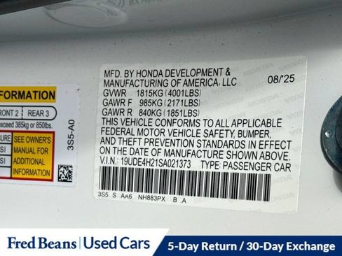 Used 2025 Acura Integra FWD image 27