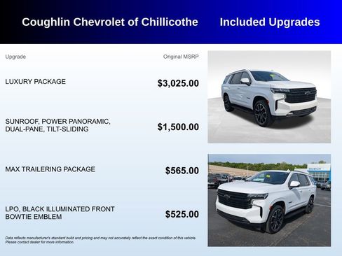 Used 2024 Chevrolet Tahoe RST w/ Luxury Package AWD/4WD image 3