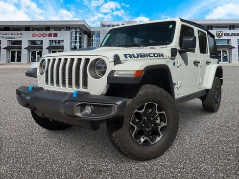 Used 2022 Jeep Wrangler Unlimited Rubicon 4xe w/ Cold Weather Group image 1