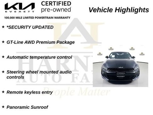 Certified 2022 Kia K5 GT-Line w/ GT-Line Awd Premium Package image 38