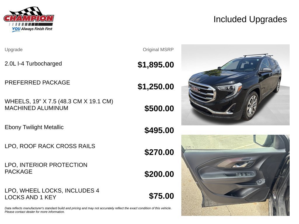 Used 2019 GMC Terrain SLT w/ Preferred Package AWD/4WD image 4