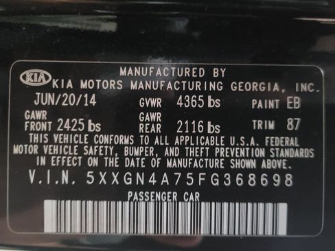 Used 2015 Kia Optima EX w/ EX Premium Package FWD image 33