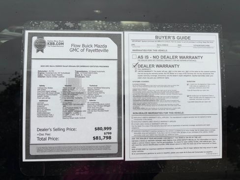 Certified 2025 GMC Sierra 2500 Denali Ultimate AWD/4WD image 33