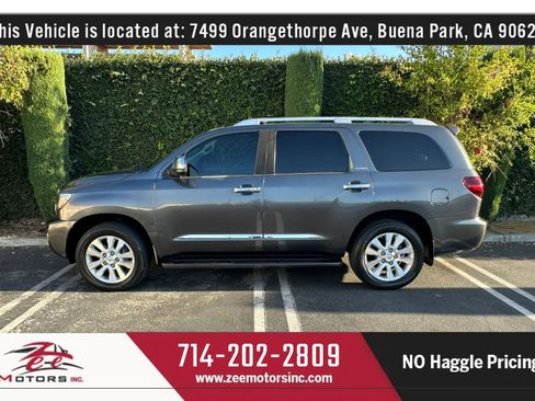 Used 2019 Toyota Sequoia Platinum w/ Carpet Mat Package (TMS) AWD/4WD image 10