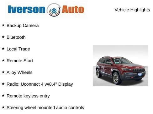 Used 2020 Jeep Cherokee Trailhawk image 2