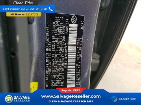 Used 2013 Toyota Avalon XLE Touring FWD image 16