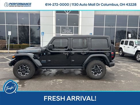 Used 2023 Jeep Wrangler Unlimited Rubicon 4xe w/ Cold Weather Group image 7
