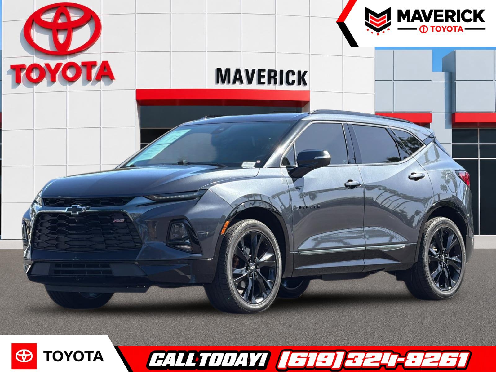 Used 2021 Chevrolet Blazer RS w/ Driver Confidence II Package FWD image 1