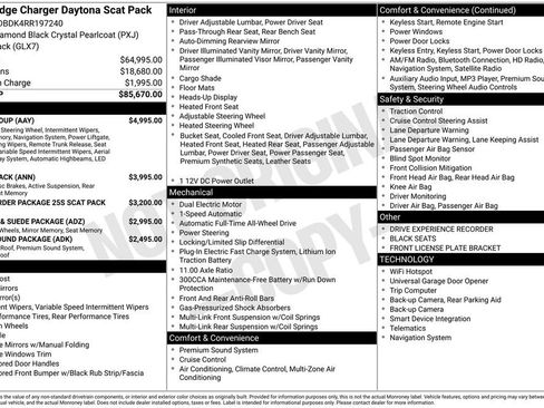 New 2024 Dodge Charger Daytona Scat Pack w/ Plus Group AWD/4WD image 6