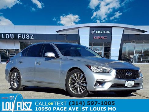 Used 2018 INFINITI Q50 Luxe w/ Cargo Package (L95) image 1