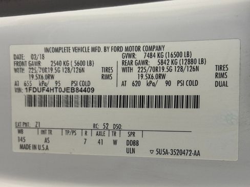 Used 2018 Ford F450 XL w/ Power Equipment Group image 45