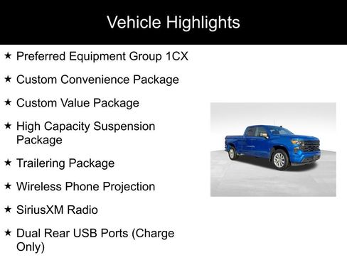 Used 2022 Chevrolet Silverado 1500 Custom image 2