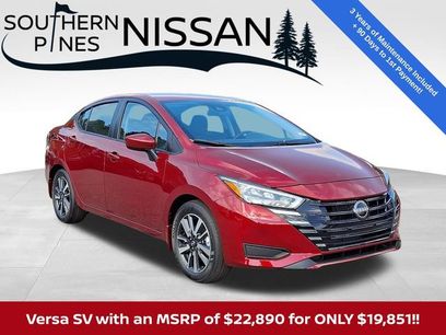 New 2025 Nissan Versa SV w/ Trunk Package